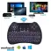 Mini Wireless Tastatur,H9 Mini Tastatur mit Touchpad,Bunte hintergrundbeleuchtete Wireless Mini Tastatur,Mini wiederaufladbare Handheld-Fernbedienungstastatur für PC,Raspbe Bild 4