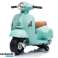 Piaggio Vespa 6V Kids Ride On Volledig elektrisch | Verschillende kleuren | Nu op voorraad in ons magazijn in Nederland!! foto 1