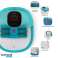 ENTIL Foot Spa Bath Massagegerät mit 6 motorisierten Rollen, Wärme, Blasen und Vibrationen, digitaler Temperaturregelung, Pediküre-Schleifstein - F-Bath-88 Bild 4