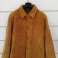 Blouson pour homme en cuir véritable fabriqué en ITALIE daim neuf photo 4