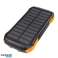 Päikeseenergia pank Choetech B658 2x USB 10000mAh Qi 5W must oranž foto 1