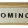 DOMINO DREWNIANE W ETUI KOSTKI DO ZABAWY GRY RODZINNE zdjęcie 1