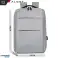 Backpack Laptop Bag 15 6" Large Waterproof with USB Port Unisex 44x image 1