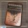 Kalimba ~ blue, dark brown, light brown | African Musical Instrument | Musical Instrument image 1
