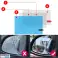 2x Film hydrophobe Nano Window Sticker Miroir Miroir Pluie Eau photo 2