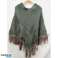 Ponchos en gros pour femmes - Variété de ponchos en laine tricotée photo 1