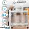 OLJEFYLT RADIATOR TEMPERATURKONTROLL 2500W AD 7819 bilde 5