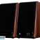 ENCEINTE HYBRID PLUS PM5 (PAIRE) - L’ensemble Hybrid+ PM FIVE en acajou se compose de deux enceintes, une active et une passive de 5 pouces. photo 2