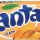 Fanta Naturally Flavoured American Soft Drink Soda 12 x 355ml (Peach) image 1