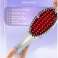 Brosse lissante, fer à lisser, brosse à lisser, anti-frisottis, antistatique, finition douce, 5 températures, technologie céramique, argent photo 6