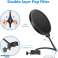 Microphone USB Neewer pour Windows et Mac avec support de bras à ciseaux à suspension, support antichoc, filtre anti-pop, câble USB et kit de pince de montage sur table pour large photo 2