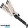 Fer à friser ondulé à 5 tubes, fer à lisser en céramique professionnel Reyke 5 branches, température réglable pour coiffures bouclées et ondulées 15mm photo 1
