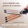 Fer à friser ondulé à 5 tubes, fer à lisser en céramique professionnel Reyke 5 branches, température réglable pour coiffures bouclées et ondulées 15mm photo 6