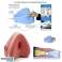 Beinkissen | Ergonomische Knieorthese zum Schlafen | Memory Foam Knieschoner mit seitlichem Schläfergurt | Abnehmbares und waschbares Beinauflagenkissen Bild 5