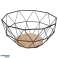 Fruit and vegetable basket metal basket black loft bowl 26 cm image 2