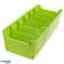 Organizer kitchen container for spices bags divided green image 2