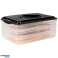 3-tier container for cold cuts and cheese 3x 600 ml image 2
