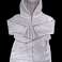 Ултра мек велурен халат за момче и момиче - размери от 3 месеца до 48 месеца - 100 броя в наличност картина 3