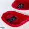 Stock Hausschuhe Kinder und Erwachsene - mickey mouse Stock Bild 1