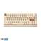 Dareu Z82 Bluetooth 2.4G mekanisk tastatur brun bilde 4
