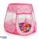 Crianças Tenda Ball Pit Baby Playhouse Crawling Tunnel Game 100 Bolas Pup Tunnel foto 1