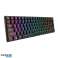Royal Kludge RK100 RGB Interruptor Marrón Teclado Mecánico Negro fotografía 5