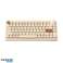 Dareu Z82 Bluetooth 2.4G Mechanical Keyboard Brown image 4