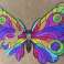 Puzzle in legno con dettagli creativi. FARFALLA. 52 pezzi 30*25 cm foto 3