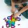 Puzzle in legno con dettagli creativi. CUCCIOLO. 49 pezzi grandi 25*23 cm foto 3