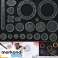 27 Piece Geometric Spirograph Drawing Set SPIROART image 5
