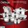 Cheffinger CF 1600S: 16 Pieces Stainless Steel  Inox  Cookware Set image 2