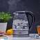 Wasserkocher Voltz V51230E, 2200W, 1.7 Liter, Glas, Beleuchtet, Edelstahl Bild 6