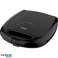 Sandwichtoaster für 4 Scheiben Rosberg R51442B, 1200W, Antihaftplatten, schwarz Bild 1