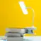 LED Nacht Bureaulamp Leesbureau Met Clip Lamp Op Clip foto 1