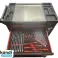 Servante à outils 220 pièces/ armoire à outils remplie de 220 pièces- 7 tiroirs- serrure photo 1