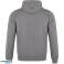 Stock de sweat-shirts zippés de la marque U.S. POLO ASSN. Capuche gris foncé photo 2