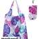 Fantasy Shopping kotid - 48cm x 38cm Kokkupandavad, pestavad, korduvkasutatavad - veekindlast kangast korduvkasutatavad suured toidukotid foto 4