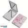 Tropisches Design Tragbarer doppelseitiger faltbarer rechteckiger Kosmetikspiegel Feminines Geschenk, Mini Compact Make-up Spiegel Bild 3