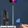 Trípode Selfie Stick negro de 16-74,5 cm, todo en uno Extensible y portátil Trípode para iPad Selfie Stick con control remoto compatible con iPhone, Galaxy, etc. fotografía 5