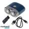2-head travel shaver with USB AD 2937 image 1