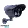 700TVL 1/3 CMOS 8mm linssi 2 IR array yö CCTV visio vedenpitävä ulkona CCTV turvakamera kiinnikkeellä - musta kuva 2