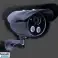 700TVL 1/3 CMOS 8mm linssi 2 IR array yö CCTV visio vedenpitävä ulkona CCTV turvakamera kiinnikkeellä - musta kuva 3