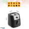 KB ELEMENTS Airfryer 6.5 Litri 1600W Senza Olio Antiaderente - NUOVO foto 3