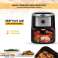 KB ELEMENTS Airfryer 6.5 Litri 1600W Senza Olio Antiaderente - NUOVO foto 4