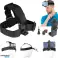 Bandeau Casque Porte-Casque 2en1 pour GoPro Il Action Caméra Téléphone photo 1