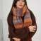 6071 Женская шаль Двусторонний итальянский шарф - идеальный способ выразить свой индивидуальный стиль и подчеркнуть элегантность изображение 1