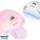 Manicure UV/LED lamp POLYUV pink image 2