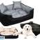 ECCO Dog Bed Playpen 100x75 cm Waterproof Grey image 1