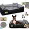 Dog bed playpen PRESTIGE 130x105 cm Waterproof Grey image 1