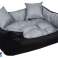 ECCO postelja za pse Playpen 100x75 cm Vodoodporna siva fotografija 2